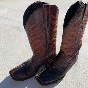 Ariat Men’s Caiman Gator Belly Boots